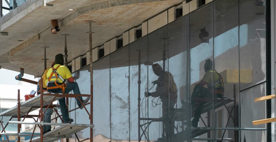 Block management team planning property rollout